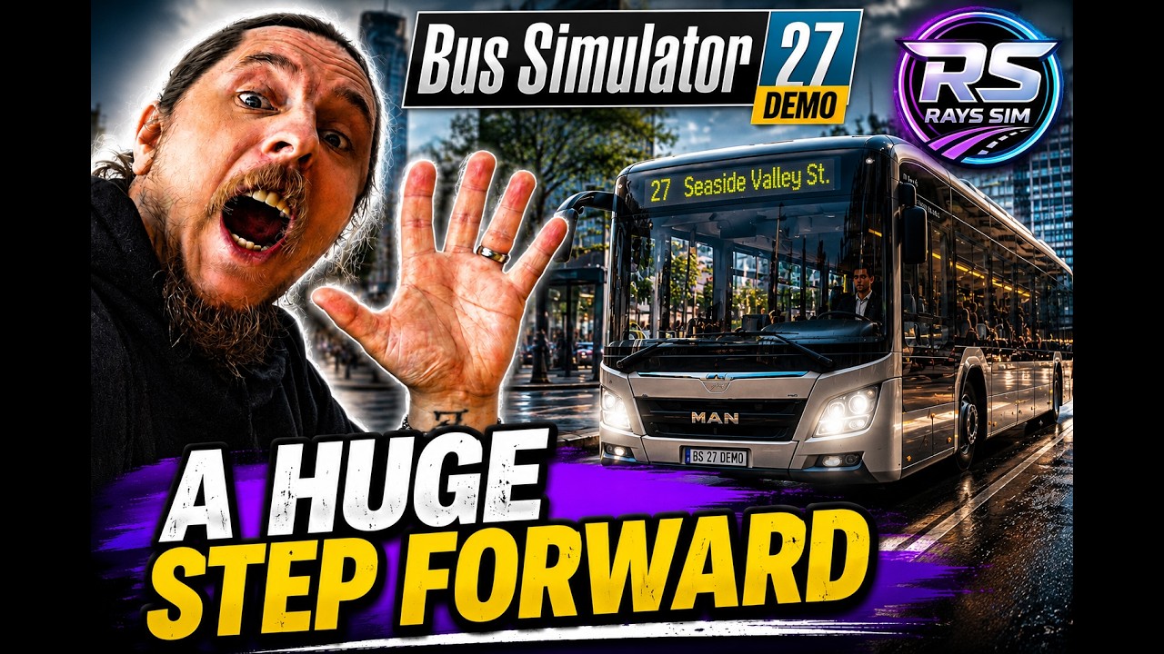 Bus Simulator 27 Demo Gameplay & Review | A Huge Step Forward