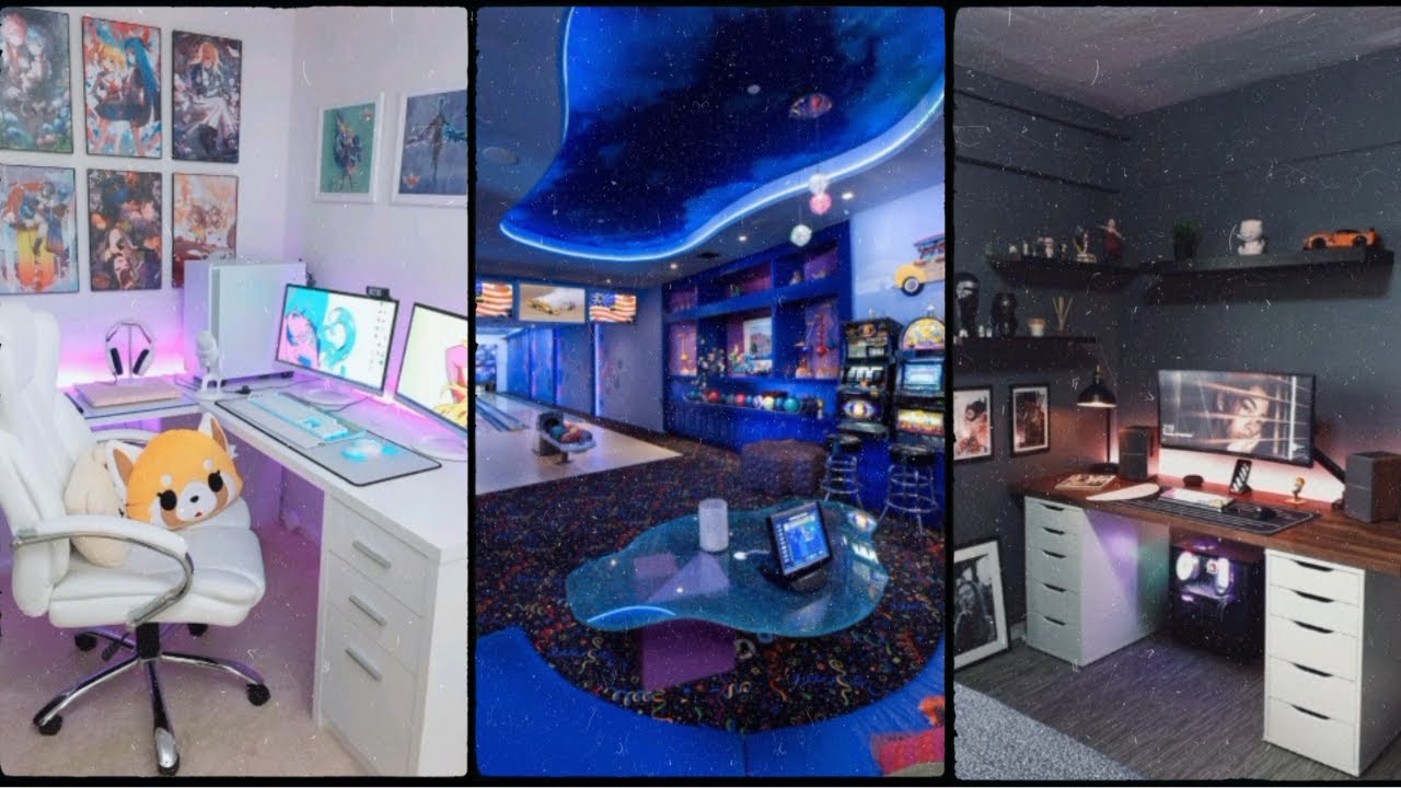 Pc gaming room ideas - 83 photo