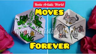 Art Integrated Science Project/ Food Chain/ Flexagon@Reetu Artistic World