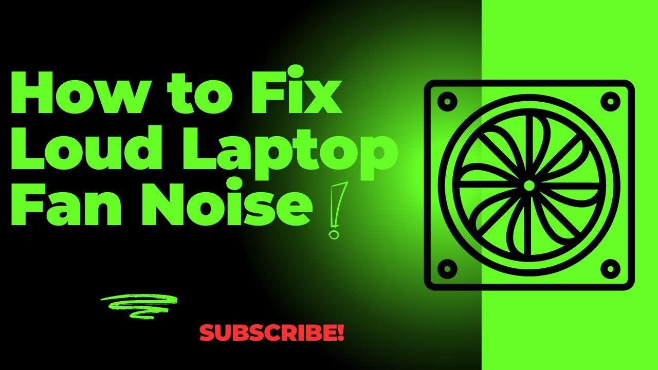 How to Fix Loud Laptop Fan Noise | Reduce Fan Sound - YouTube