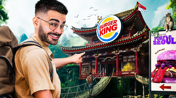 Je Teste Les Pires Burgers En Asie (C’est choquant...)