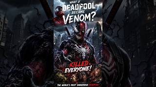 What If Deadpool Became Venom?😱💀 | Marvel’s Most Dangerous Symbiote Ever 🔥 #marvel #deathpool
