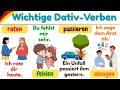 📚✨ Wichtige Dativ Verben im Deutschen (A1–B1) | Mit Beispielen &amp; Übersetzung 🇩🇪
