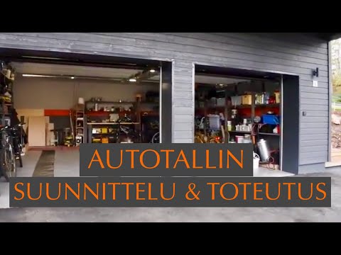 Video: Autotallin sisustus. Perussäännöt