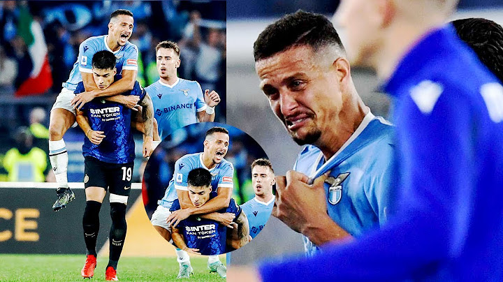 LUIZ FELIPE PULA EM EX-COMPANHEIRO PARA COMEMORAR E É EXPULSO EM LAZIO X INTERNAZIONALE