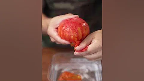 Beef Tomato TarTare But It's Vegetarian