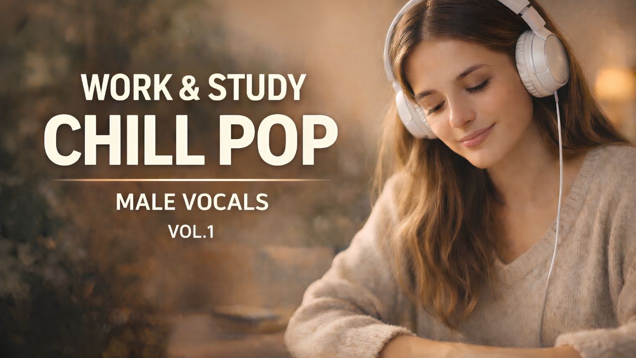【WORK & STUDY CHILL POP Vol.1~Soft Focus Session】★MALE VOCALS★