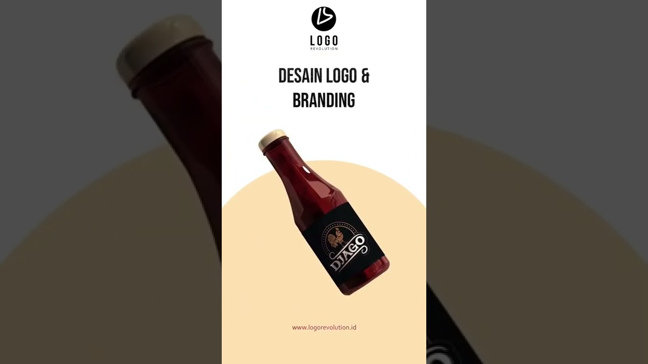 Desain Logo, Desain Kemasan, Desain Botol Saus, Desain Branding
