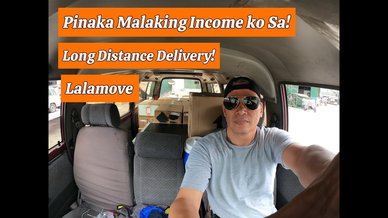 Pinaka Malaking Income ko Sa! Long Distance Delivery! Lalamove Tito Bhar Vlog