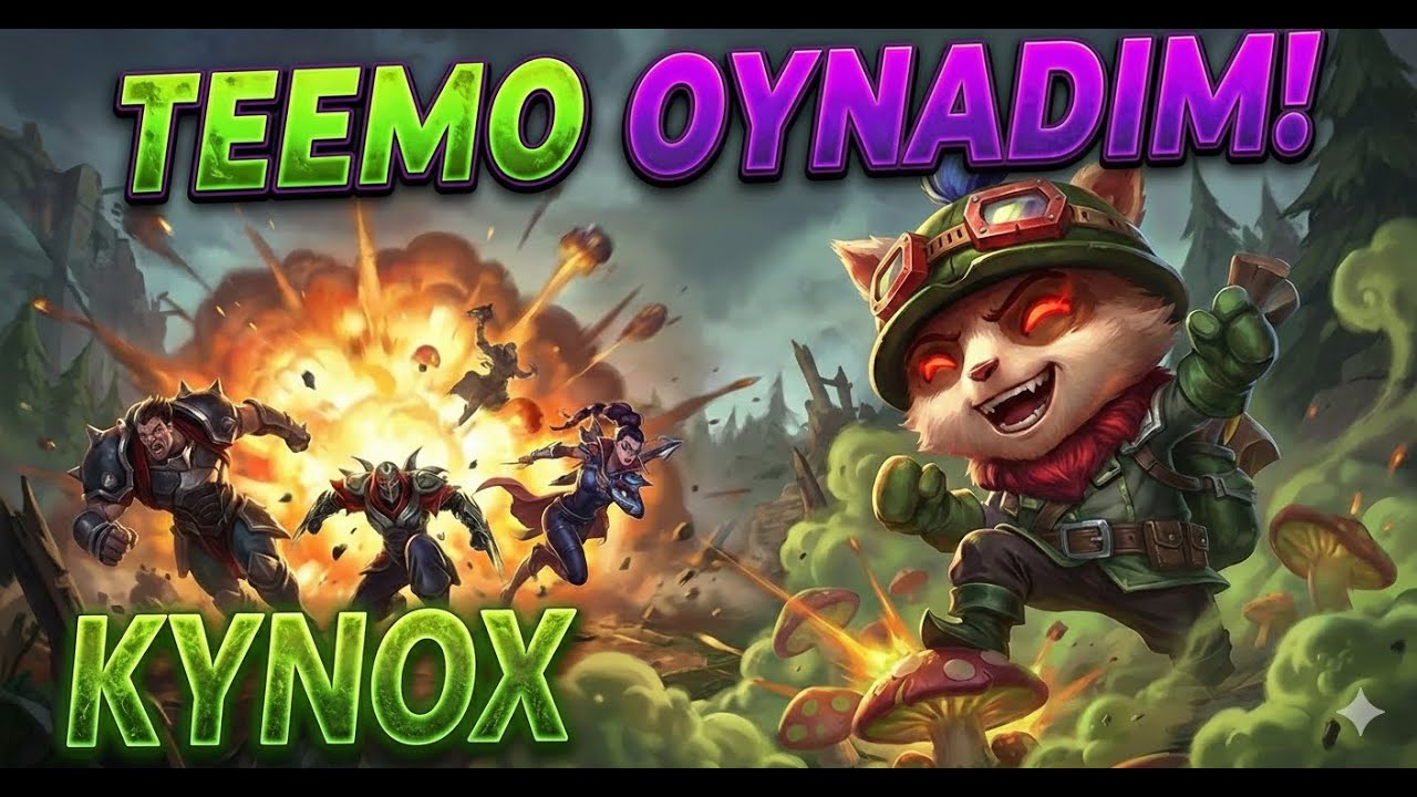 Görünmez Bela Teemo...Teemo Gameplay