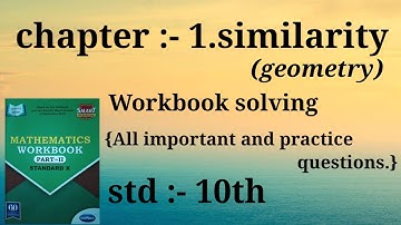 Maharashtra state board mathematics workbook std 10 workbok solving similarity (geometry).