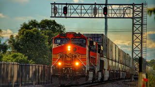 BNSF 5309 Racing East in Minnesota - Staples Subdivision