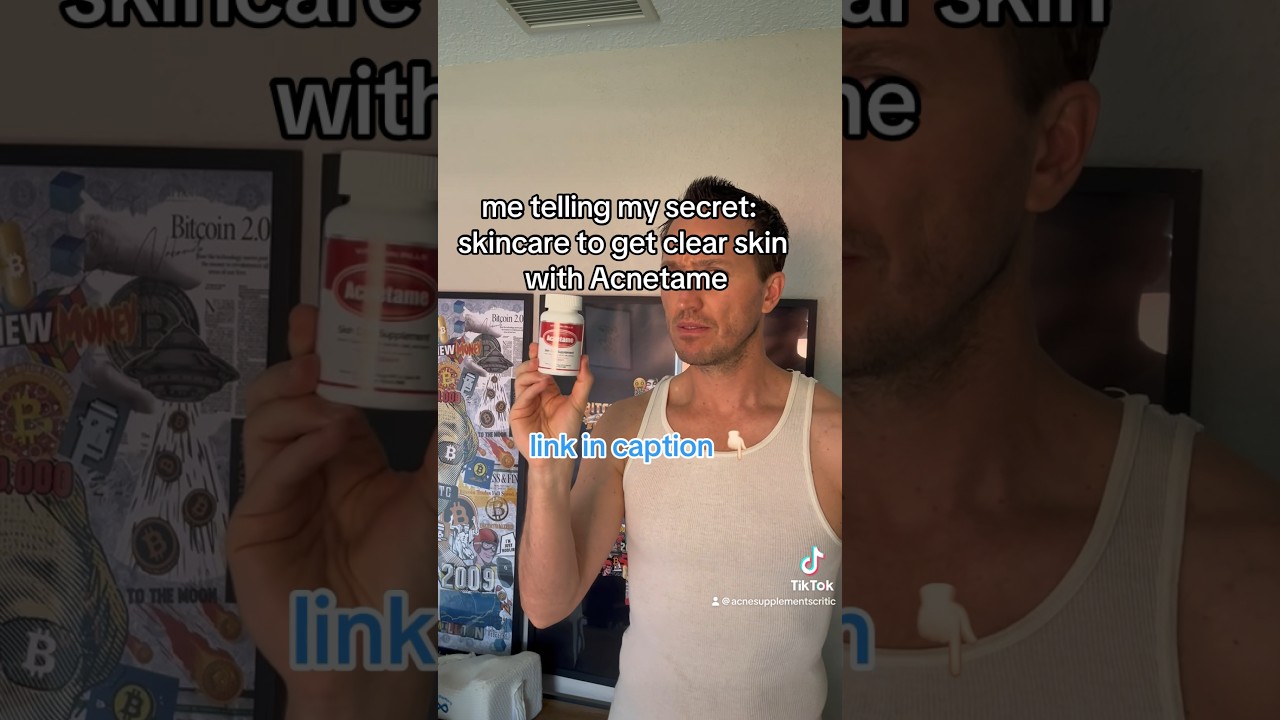 Acnetame skincare for men 