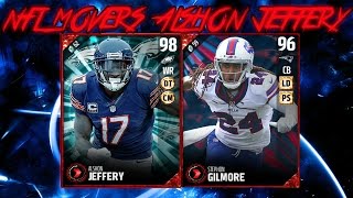 NFL MOVERS ALSHON JEFFERY! AMAZING NFL MOVERS! | MADDEN 17 ULTIMATE TEAM