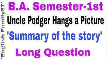 Summary of the story 