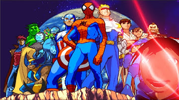 Marvel VS Capcom Clash of Super Heroes World Record Speedrun [GONE FAIRLY RIGHT]