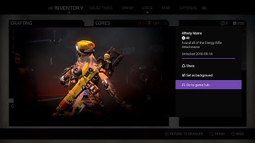 ReCore - Affinity Matrix