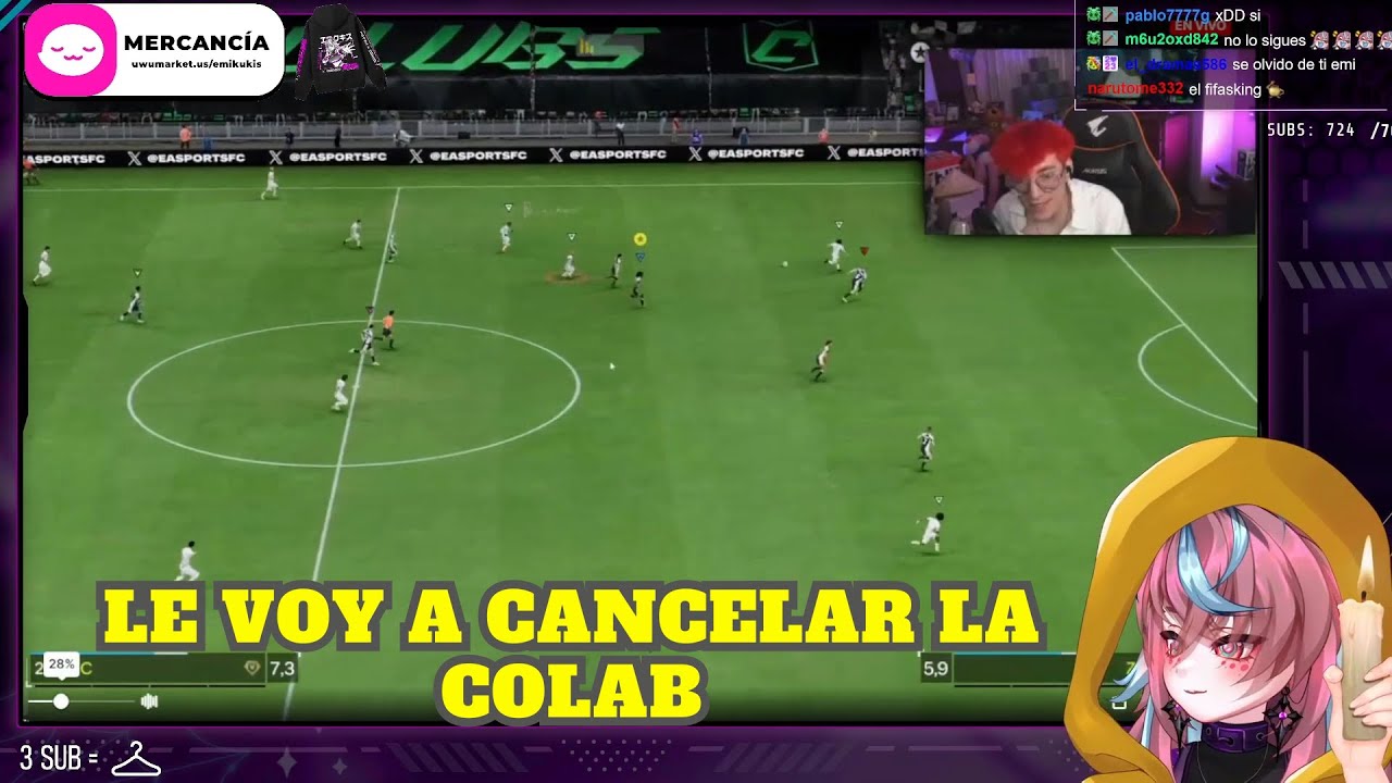 EMI LE BROMEA A GLOGLO CON CANCELARLE LA COLABORACION