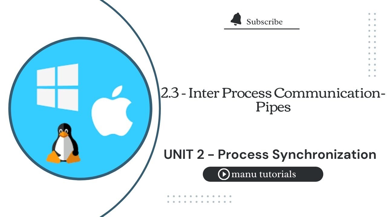 2.3 - inter process communication - pipes - YouTube