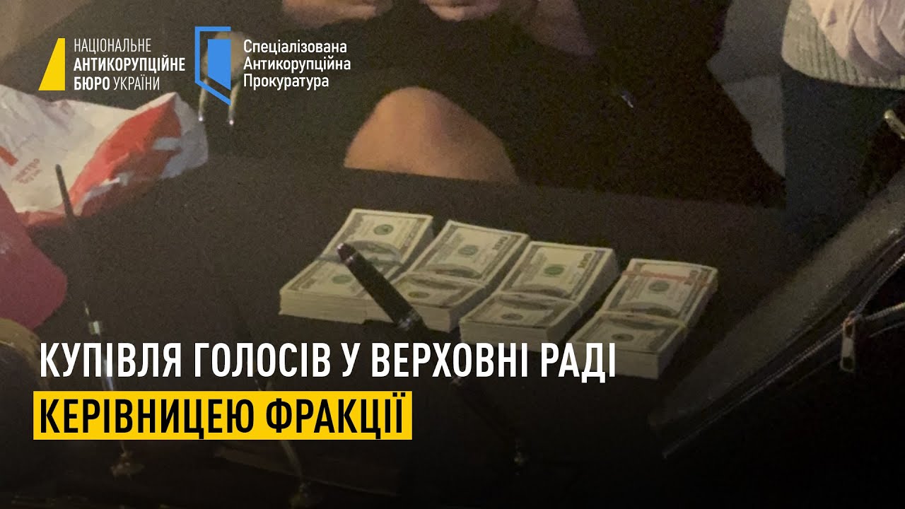 Купівля голосів у Верховні Раді керівницею фракції