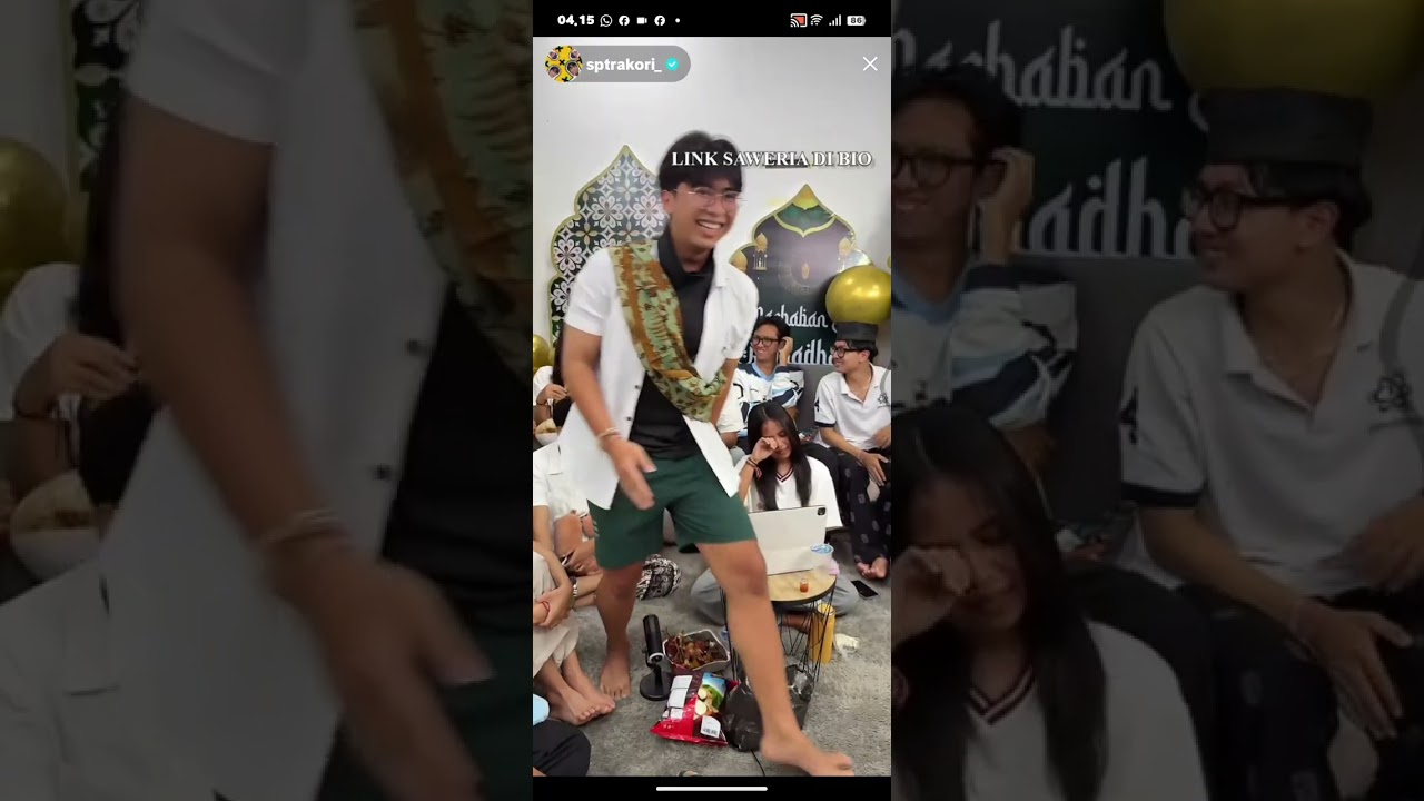 Kak Kori live tdi pagi pas sahurr😌