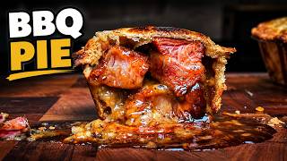Pork Burnt Ends Pie with Apple Gravy by Schueys BBQ