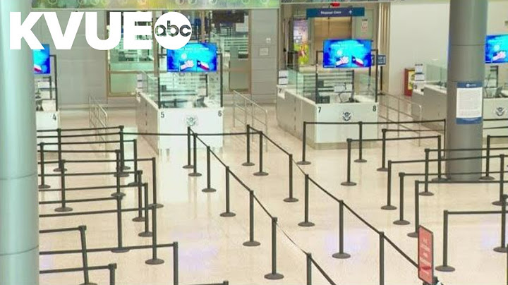 Upgrades now complete for international arrivals area at Austin's airport