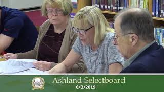 Ashland Selectboard 6/3/19