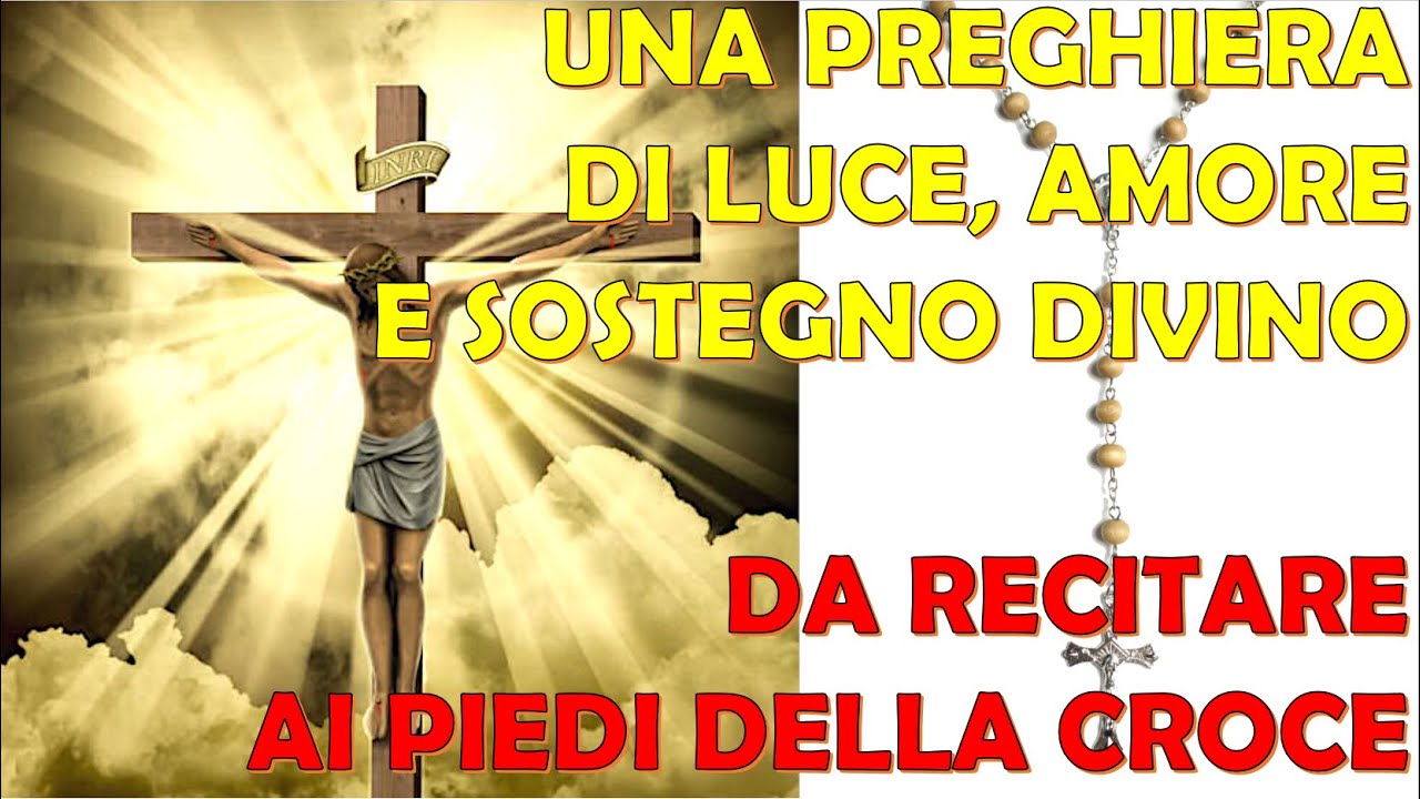 Una Preghiera di Luce, Amore e Sostegno Divino da Recitare ai Piedi