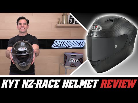 KYT NZ-Race Carbon Glossy Helmet video