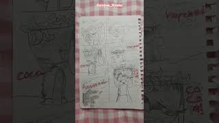 Bassie's dark story (comiv ver.) #dandysworld#roblox#comic#cute#art#fyp#shorts