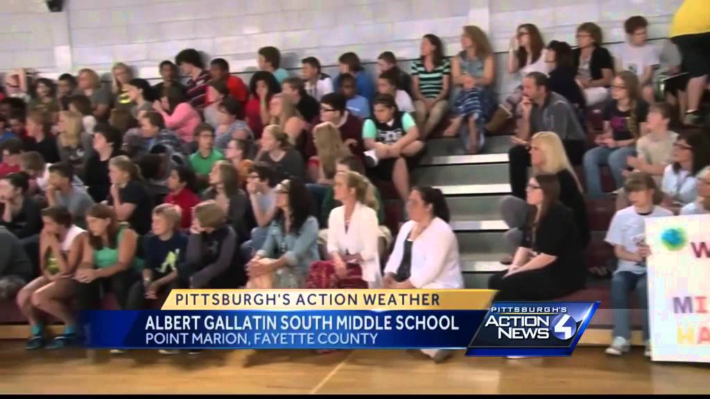 School Visit Albert Gallatin South Middle School YouTube