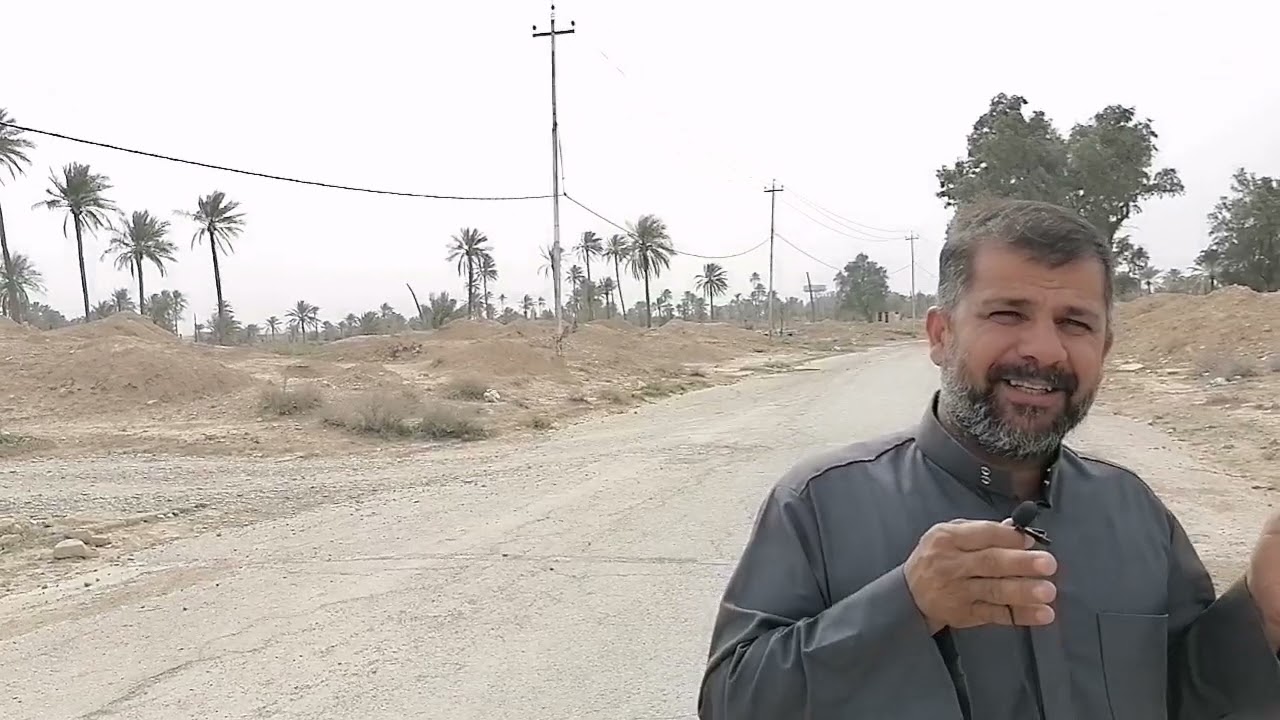 ناحية زرباطية الحدودية برفقة.  الاخ والصديق العزيز غسان عبد الهادي