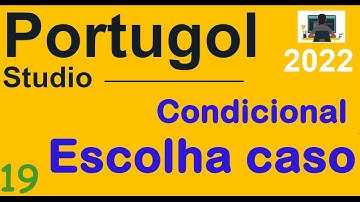 Portugol 19 [ ESCOLHA CASO ] - Condicional Escolha caso - Teoria e exercício prático. #portugol
