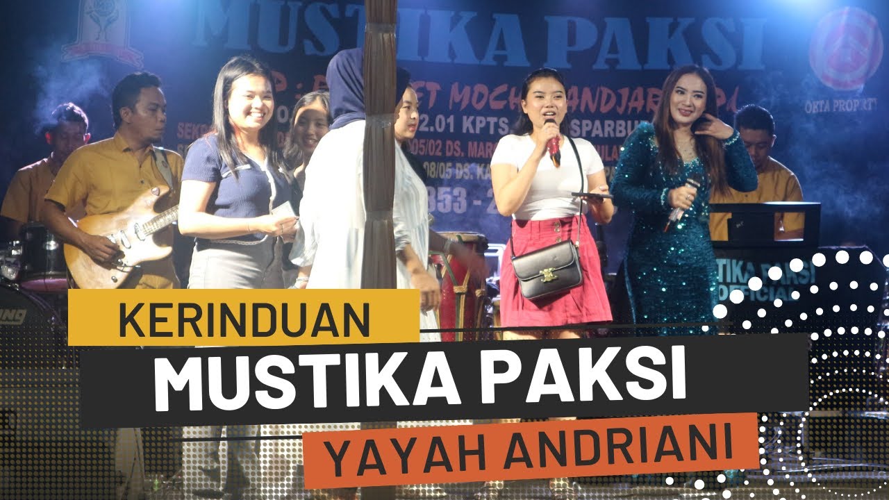 Kerinduan Cover Yayah Andriani (LIVE SHOW Muktisari Langensari Banjar Patroman)