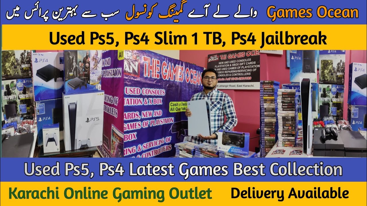 Used Ps5, Ps4 Jailbreak, Slim, Gaming Accessories, Used Games Price