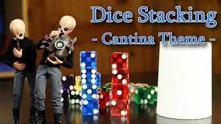Cantina Theme played whilst Stacking Dice