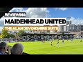 Reviewing maidenhead united hospitality in the alan devonshire suite 