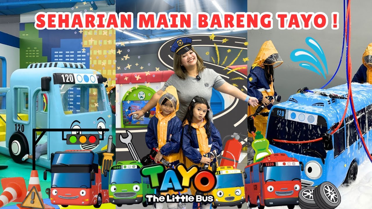 PLAYGROUND TAYO | BISA CUCI BUS TAYO DI SINI