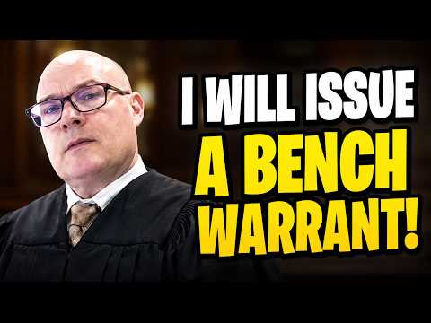 Sovereign Citizen Refuses to Appear in Court… Judge Issues Bench Warrant