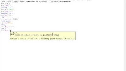 Conversión de tipos de datos || PYTHON