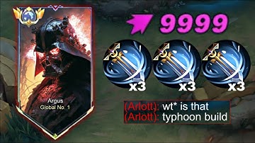 FINALLY ARGUS TYPHOON BUILD IS BACK!!🔥 ARGUS NEW UNLIMITED PASSIVE BUILD