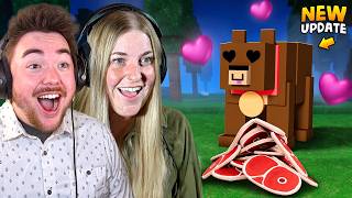 SURVIVING 99 NIGHTS with PETS and I BROUGHT RACHEL... (NEW TAMING UPDATE)
