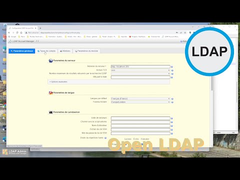 Création d'un serveur Open LDAP