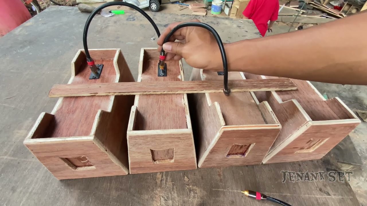 TUTORIAL MEMBUAT MINIATUR LINE ARRAY 4inc ‼️CEKSOUND GURIH RENYAH MANTAP