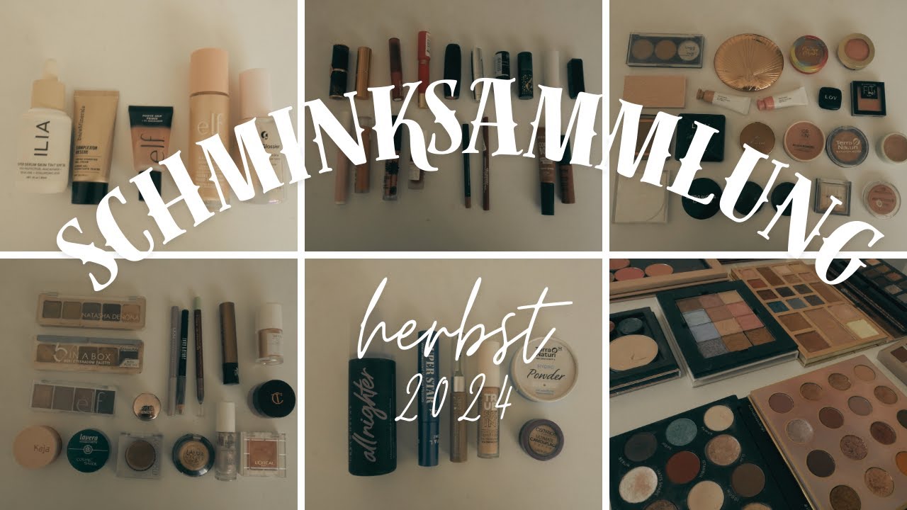 MEINE SCHMINKSAMMLUNG 2024 😍 // Was hat sich verändert?