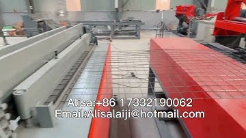 Máy hàn lưới thép tự động làm lưới dạng tấm/cuộn.