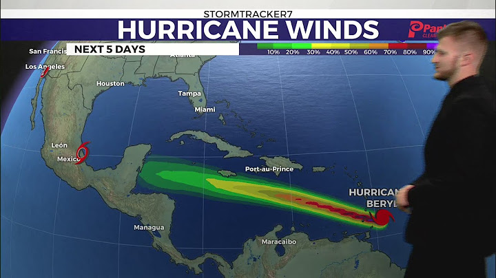 Hurricane Beryl reaches Category 4 Major Hurricane