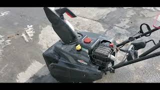 Briggs & Stratton 1022EX Snowblower - Selling on BigIron Auctions - Mar. 29, 2023