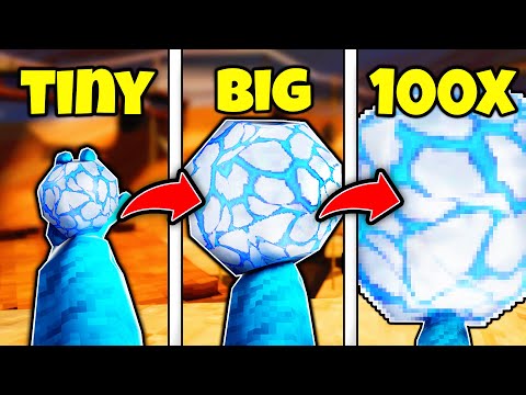 I Made the BIGGEST Snowball...